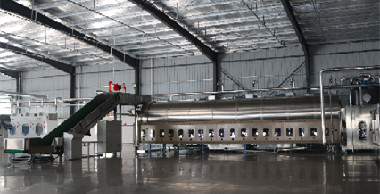 洗滌廠日洗滌量低于4000套，不建議使用洗滌龍